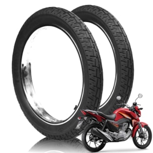 kit 2 pneu honda cg 150 mt 90/90-18 tras robust + 2.75-18 diant novo original kit 2 pneu honda cg 150 mt 90/90-18 tras robust + 2.75-18 diant novo original