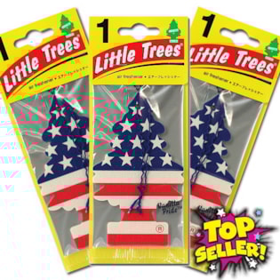 Kit 3 Aromatizante Automotivo Little Trees Original - Vanilla Pride Kit 3 Aromatizante Automotivo Little Trees Original - Vanilla Pride