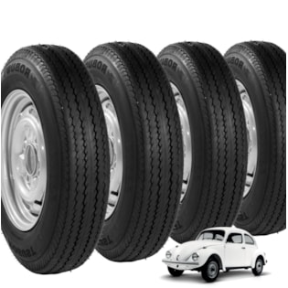 kit 4 pneu aro 15 tornado fusca novo 5-60r15 robust kit 4 pneu aro 15 tornado fusca novo 5-60r15 robust